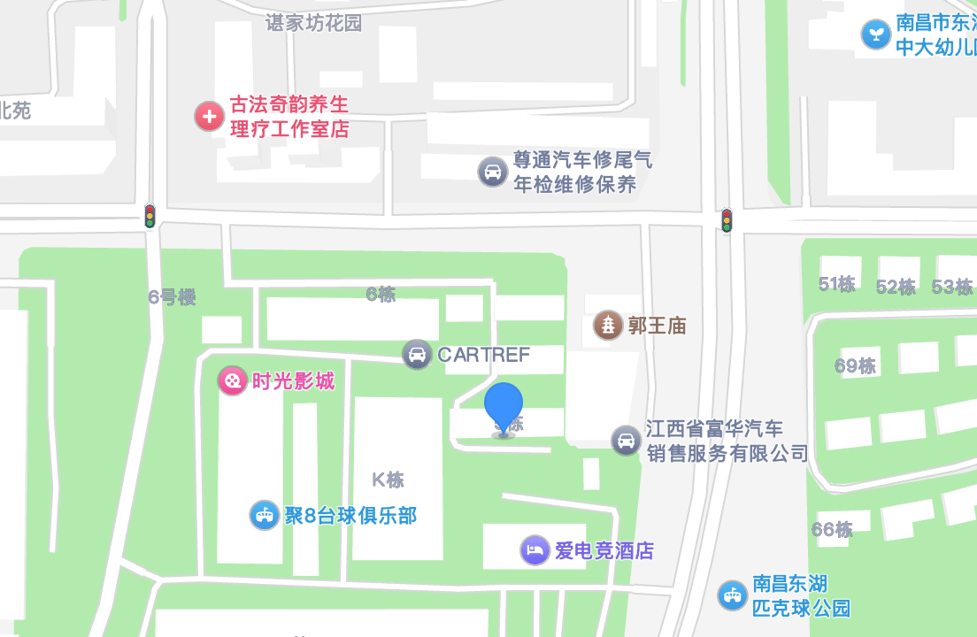 公司地址地图：江西省南昌市东湖区洪都大道1183号东湖意库G栋G-208-2号