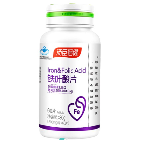 汤臣倍健铁叶酸片